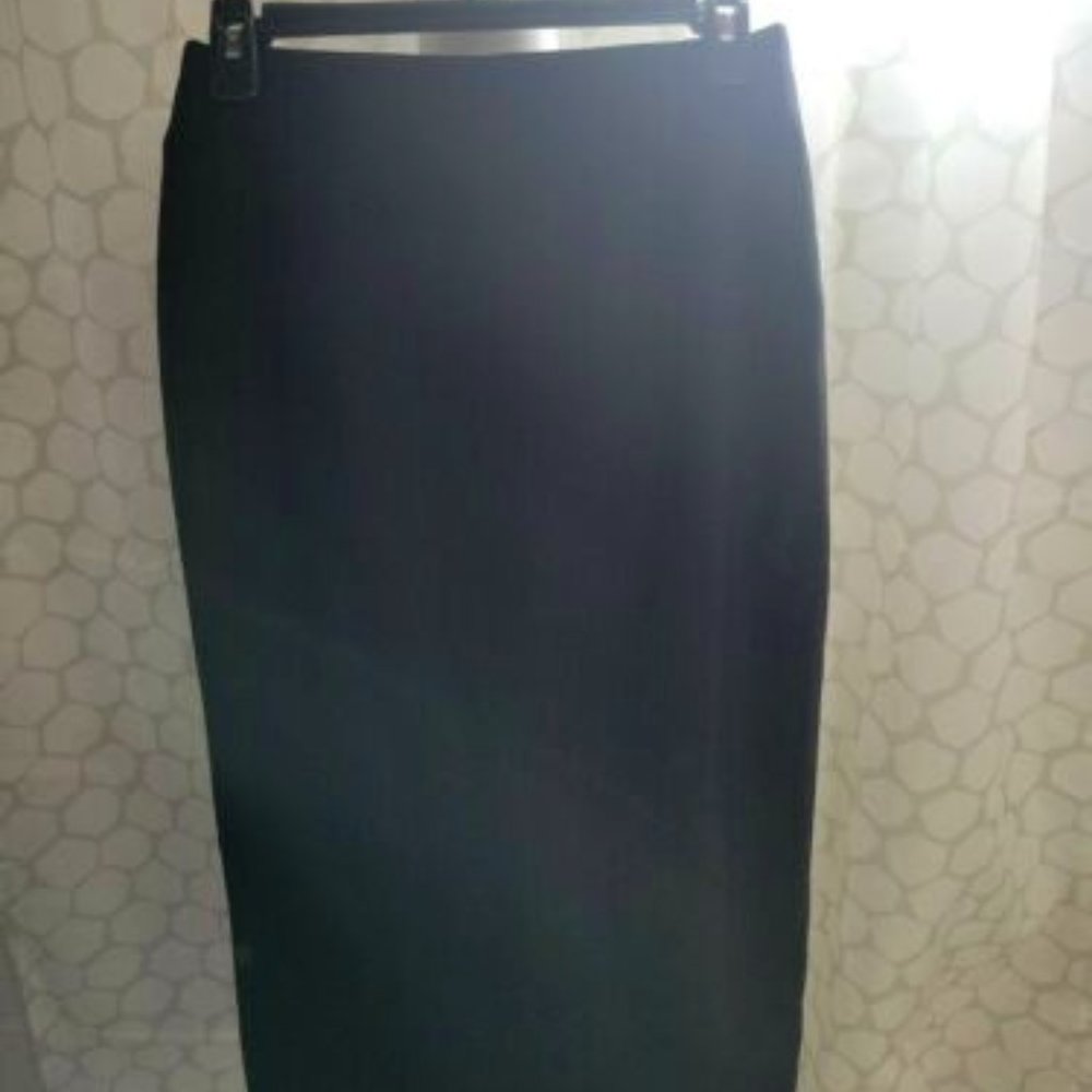 Harve Bernard by Bernard Holtzman Wool Skirt Black Size 6